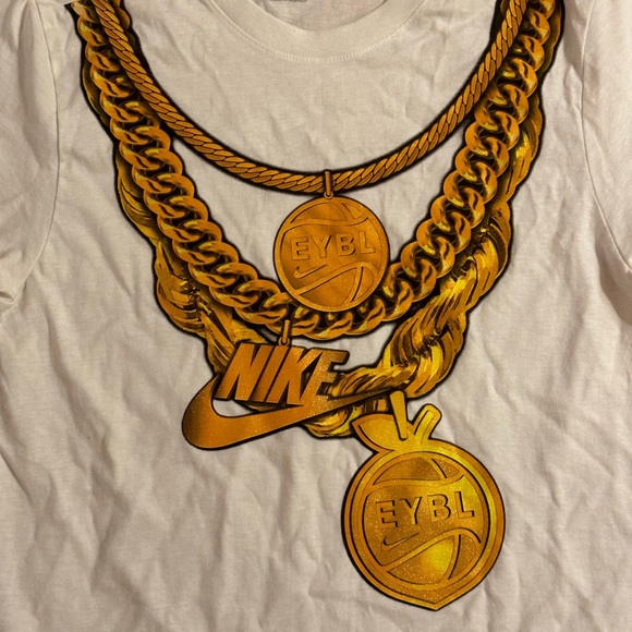 Nike Tee 2023 EYBL PEACH JAM Size S Very Rare - Picture 2 of 4